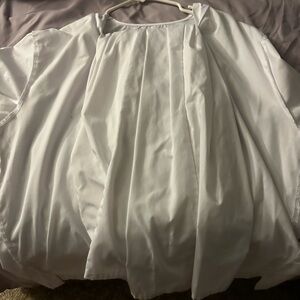 White scrub set for nursing graduation!!